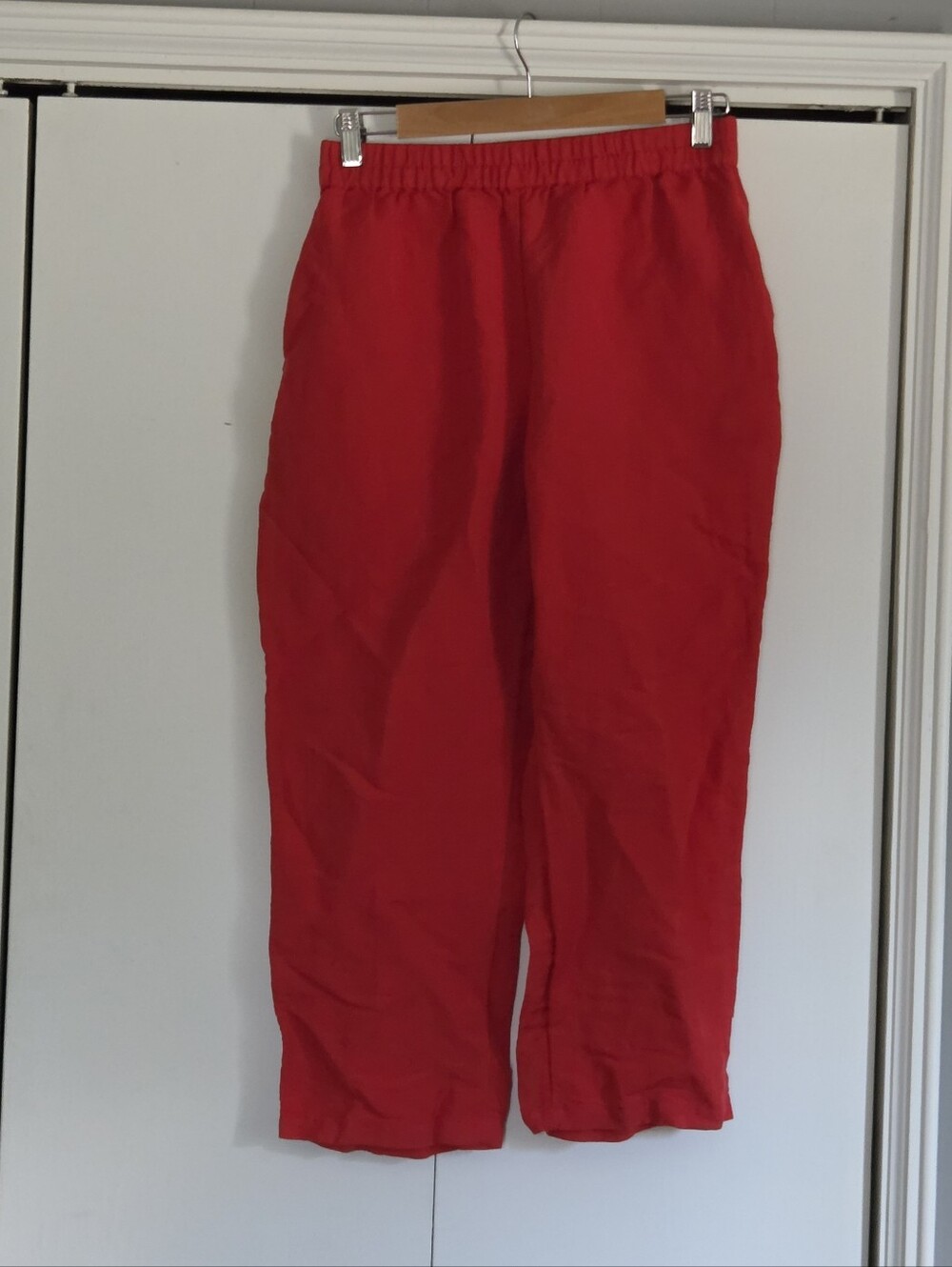 Gudrun Sjödén Red Linen Pant